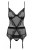Эротичный комплект Obsessive Lustella corset (S/M) Эротичный комплект Obsessive Lustella corset (S/M)