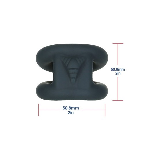 Lux Active – Tug – Versatile Silicone Cock Ring - двойное эрекционное кольцо, 5.8х2.8 см