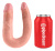 Pipedream Cock U-shape Double Trouble M - двойной фаллоимитатор, 34х3,3 см (телесный)