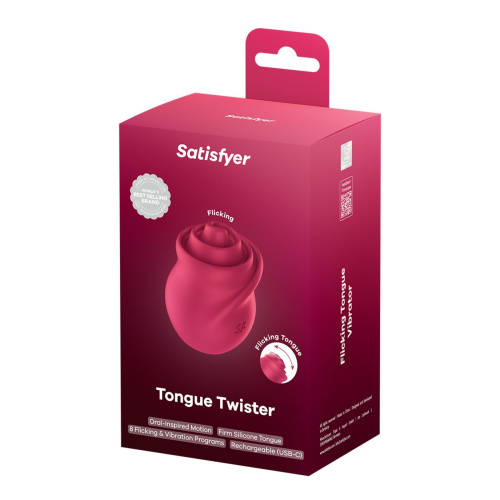 Вибростимулятор для клитора Satisfyer Tongue Twister