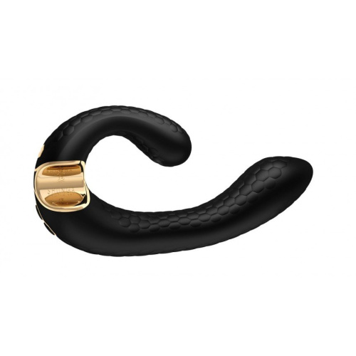 Shunga - Miyo Intimate Massager - Вибратор, 18.5х3.8 см (чёрный)