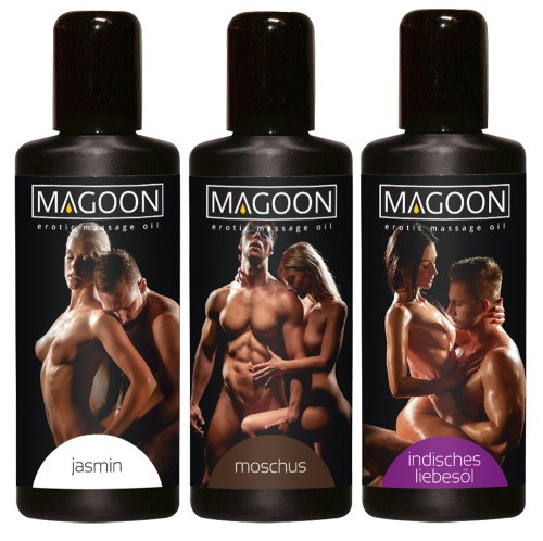 Magoon Massage Oil Set - Набор для массажа, 3х50 мл