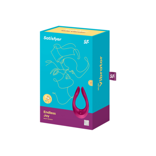 Satisfyer Partner Multifun 2 - многофункциональный вибратор для пар, 13х7х3.5 см (пурпурный)