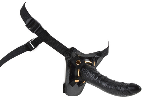 Fetish Fantasy Gold Designer Strap-On - Дизайнерский страпон, 16.5х4.5 см