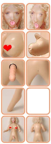 CalExotics Gia Transsexual Love Doll - надувная кукла транссексуал