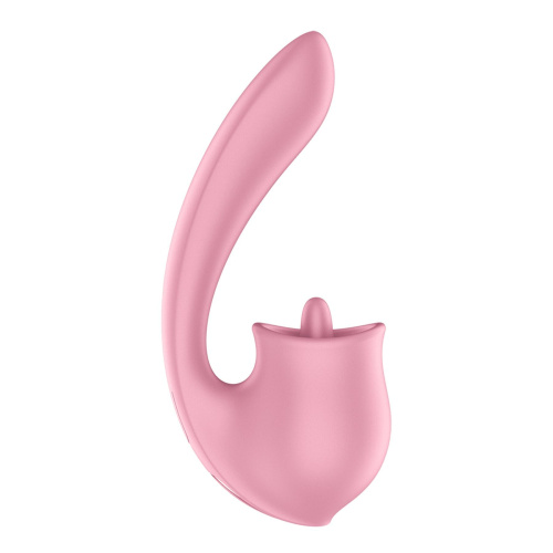 Вагинально-клиторальный вибратор Satisfyer Tongue Genius
