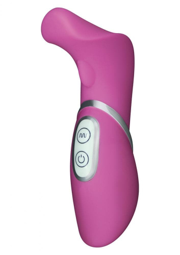Стимулятор клитора Senze Vibrating Stimulator, 13х4 см (розовый)