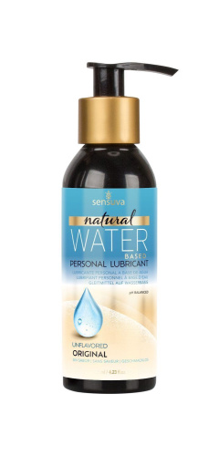 Лубрикант на водной основе Sensuva Natural Water-Based, 125 мл
