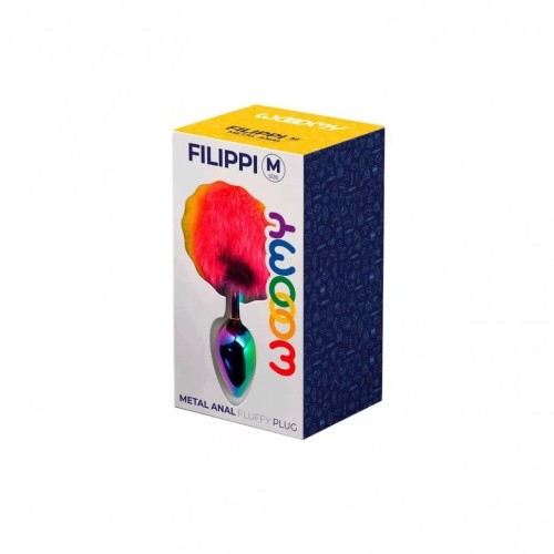 Wooomy Filippi M - Анальная пробка, 8х3.4 см