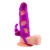 Pretty Love 5,5 "Vibrating Penis Sleeve Purple - Насадка на пенис, 14 см (фиолетовый) Pretty Love 5,5 "Vibrating Penis Sleeve Purple - Насадка на пенис, 14 см (фиолетовый)