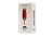 Adrien Lastic Pocket Vibe Devol - вибропуля с хвостиком и рожками, 8.5х2.3 см (красный)