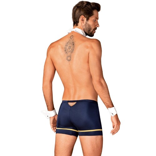 Obsessive Pilotman set - Мужской костюм пилота для ролевых игр, S/M