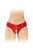 Трусики с открытым доступом Fashion Secret Alicia, One Size красные Трусики с открытым доступом Fashion Secret Alicia, One Size красные