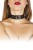 sLash Leather Restraints Collar - узкий кожаный ошейник, 46 см (чёрный) sLash Leather Restraints Collar - узкий кожаный ошейник, 46 см (чёрный)