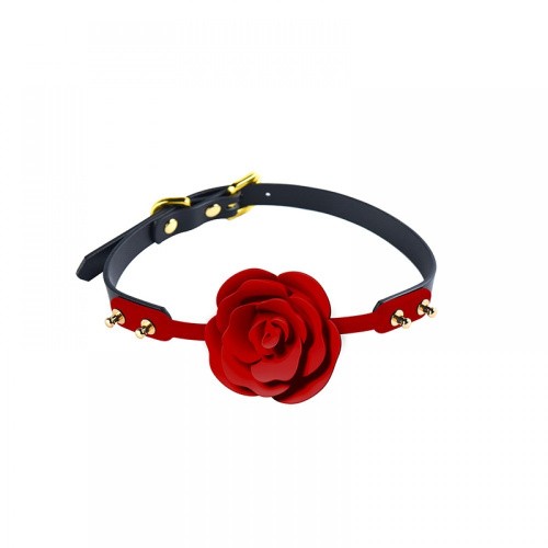 Zalo - Rose Ball Gag - Розкішний кляп у вигляді троянди - купити в Києві, Україні