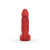 Свеча член с ароматом ягод Pure Bliss Red Juicy Crush, 18 см