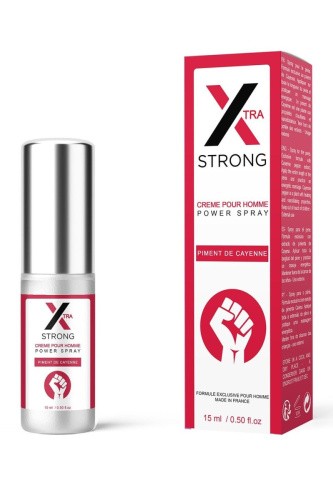 Ruf X-Strong Penis Power Spray - Стимулюючий спрей для чоловіків, 15 мл - купити в Києві, Україні