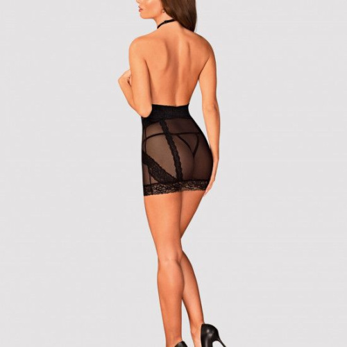 Obsessive Lacrisia chemise - Сорочка эротическая, XL/2XL
