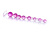 Boss Jelly Anal Beads Pink - анальний ланцюжок, 26х2.8 см (рожевий) - купити в Києві, Україні