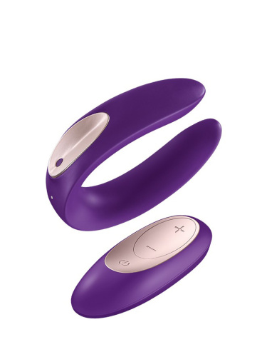 Вибратор для пар Satisfyer Double Plus Remote
