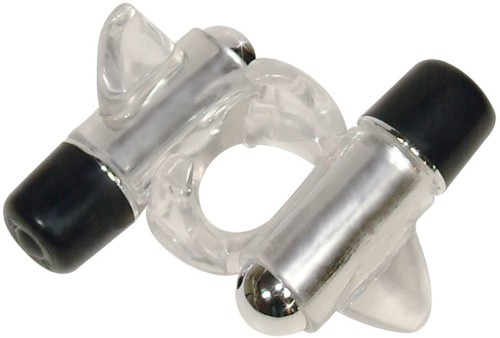 You2Toys Smart Tickler Cock Ring - виброкольцо, 7х2.5 см (прозрачный)
