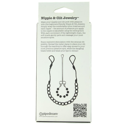 Зажимы для сосков и клитора Fetish Fantasy Ffle Nipple & Clit Jewelry