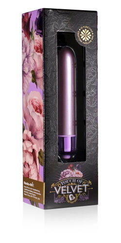 Rocks Off RO-90mm Touch of Velvet Lilac - матовая вибропуля, 9х1.6 см. (сиреневый)
