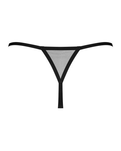 Трусики-стринги Obsessive Novenes crotchless thong, M/L