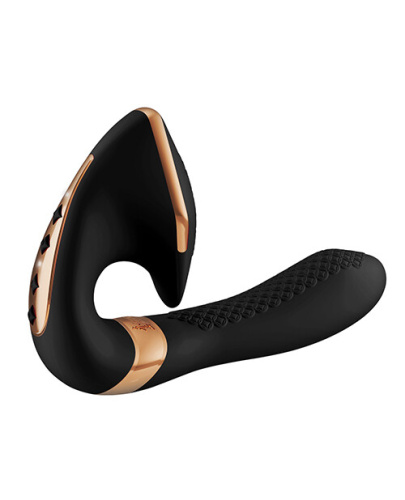 Shunga - Soyo Intimate Massager - Вібратор, 17х3.7 см (чорний) - купити в Києві, Україні