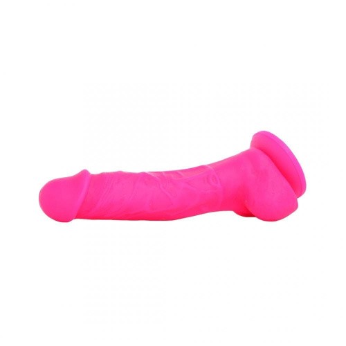 Цветной фаллоимитатор на присоске Coloursoft Soft Dildo, 13х4 см (голубой)