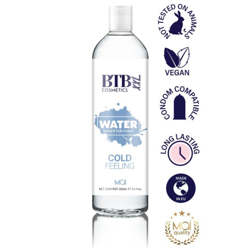 BTB Cold Feeling - Охлаждающая смазка на водной основе, 250 мл