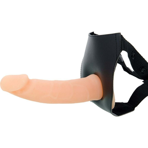 Magic Flesh Harness - Страпон, 16х3,5 см
