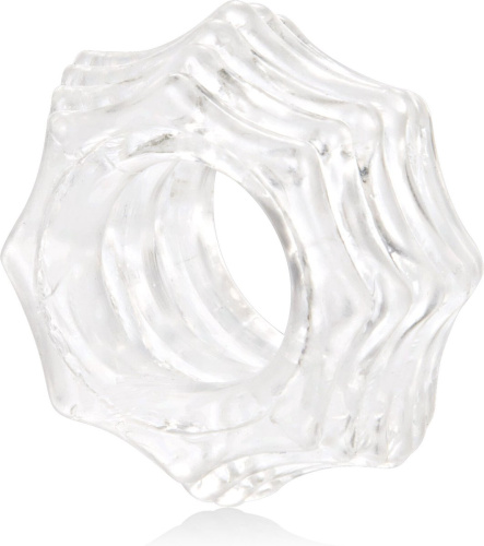 Transparent Reversible Ring Set - Набор эрекционных колец, 3 шт (прозрачный)