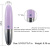 Svakom Rebecca Vibrator - миниатюрный вибромассажер, 9.5х1.9 см (сиреневый) Svakom Rebecca Vibrator - миниатюрный вибромассажер, 9.5х1.9 см (сиреневый)