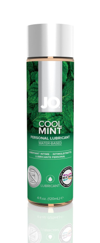 System JO - H2O Cool Mint - смазка на водной основе, 120 мл