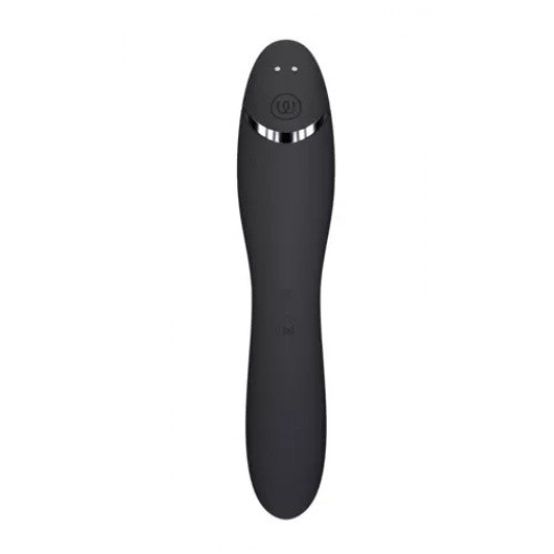 Womanizer OG + Лубрикант 50 мл - Вібратор для точки G з вакуумною стимуляцією, 17.6х3.9 см (сірий) - купити в Києві, Україні