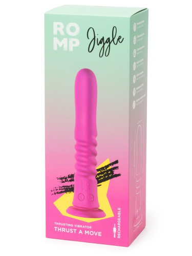 Вибратор ROMP Jiggle с возвратно-поступательными движениями
