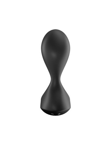 Satisfyer Sweet Seal - Анальна смарт-пробка, 11.2х4 см (чорна) - купити в Києві, Україні