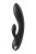 Satisfyer Double Flex - Вибратор-кролик с тремя моторчиками, 20.1х4.6 см (чёрный)