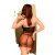 Penthouse - All Yours - Приталенная сорочка-сетка со стрингами, M/L (чёрная) Penthouse - All Yours - Приталенная сорочка-сетка со стрингами, M/L (чёрная)