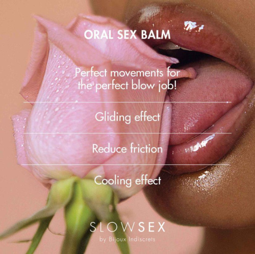 Slow Sex Oral Sex Balm сашет бальзам для орального секса, 2 мл