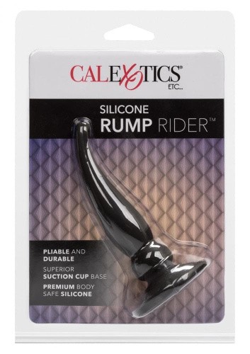 CalExotics Pump Rider - Анальная пробка, 11х2,5 см (чёрный)