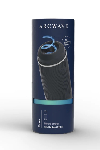 Arcwave Pow - Мастурбатор, 17х4.5 (чёрный)