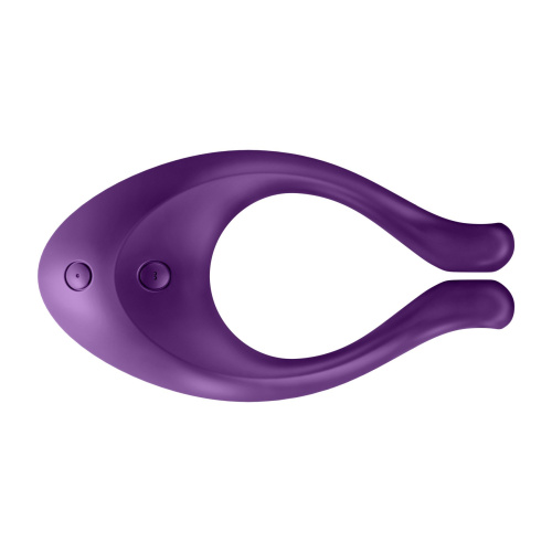 Satisfyer Endless Love (ex. Partner Multifun 1) многофункциональный вибратор для пар, 13х6,5х3,5 см (фиолетовый)