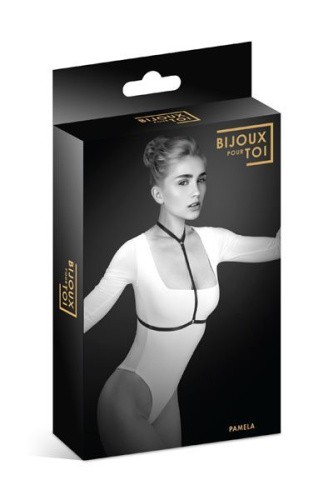 Bijoux Pour Toi Pamela - Портупея на грудь из эластичного полиэстера