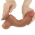 Реалистичный фаллоимитатор Sliding-Skin Dual Layer Dong 8", 20 см