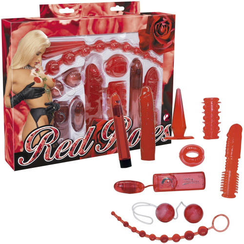 Orion Red Roses Set великий набір секс іграшок з 9 предметів - купити в Києві, Україні