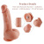 Ультрареалістичний фалоімітатор для секс-машин Hismith 8.3″ 2-layers Silicone Flesh Dildo - купити в Україні | Секс шоп SEX-SHOP.ua