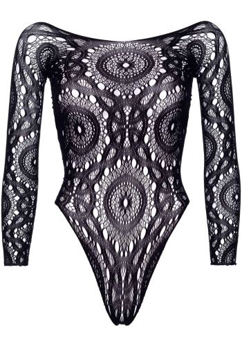Эротическое боди-бодистокинг Leg Avenue Snap crotch thong back teddy, M/L
