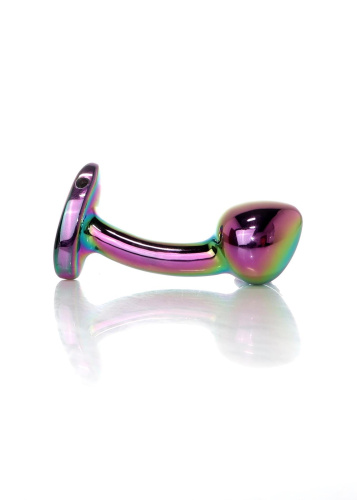 Анальная пробка B-Series Jewellery Multicolour Curved Plug, S